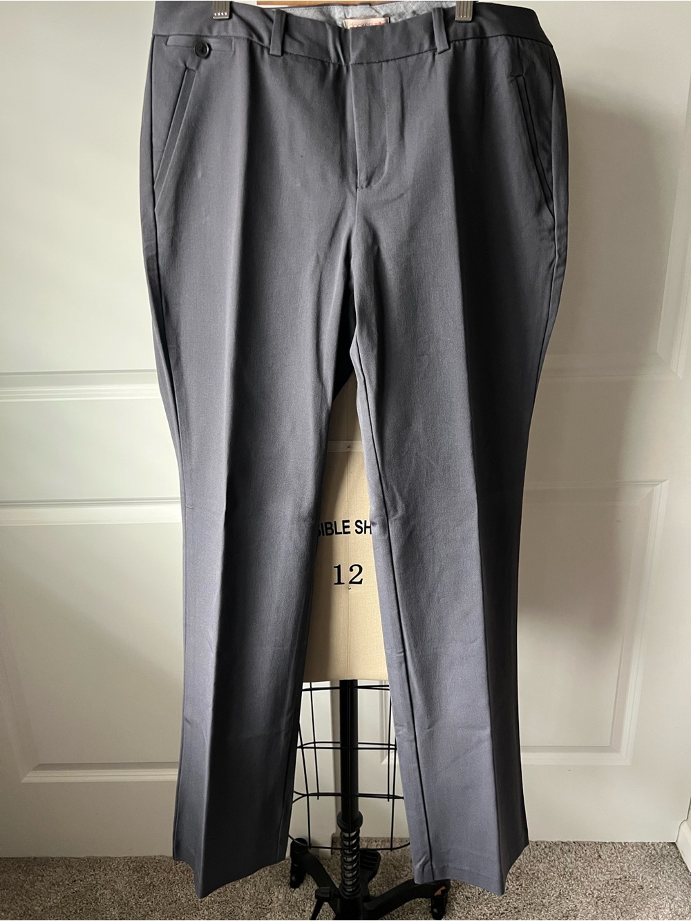 Dockers Women’s Dress Pants in Charcoal